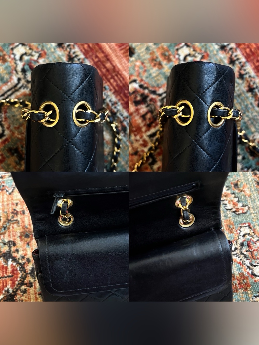 Chanel Classic Vintage Medium Double Flap Bag - Picture 8 of 11